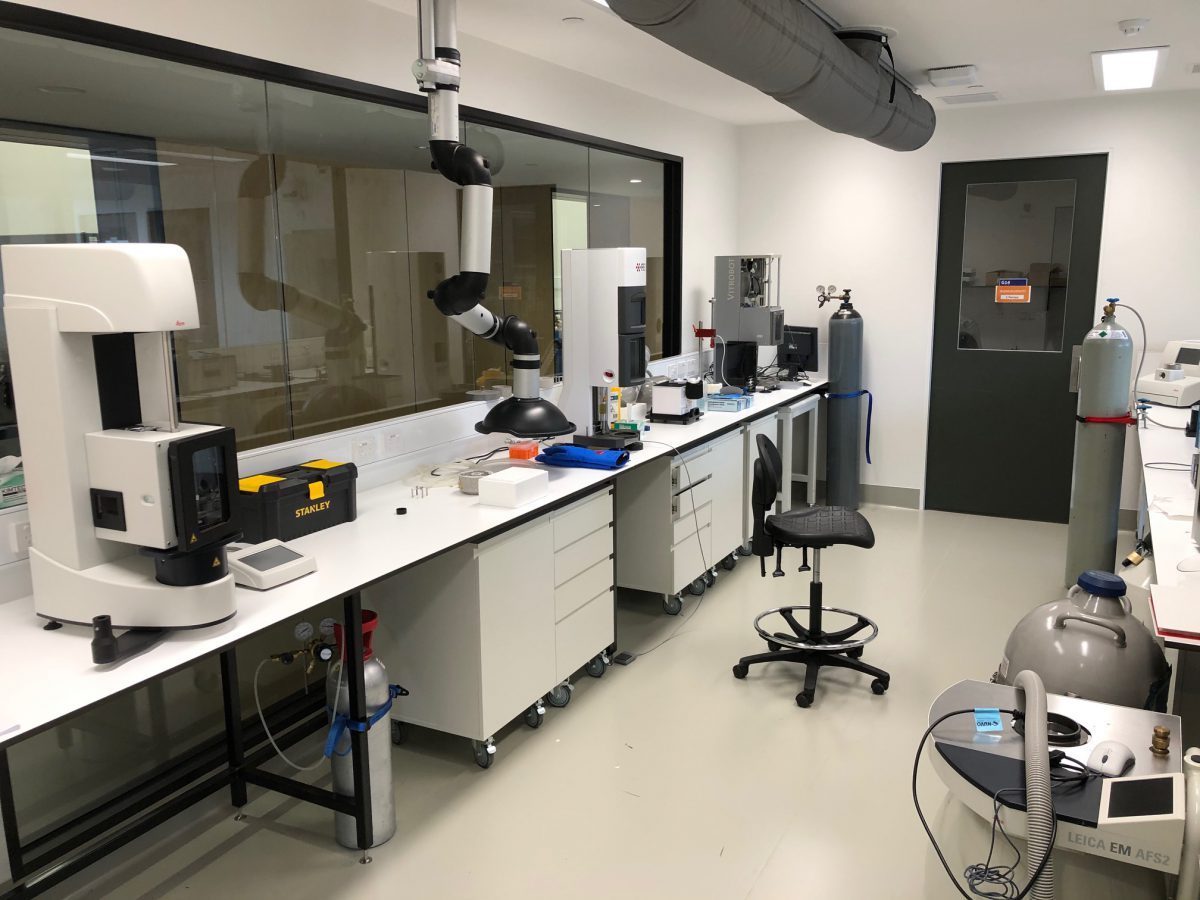 A laboratory at Monash University